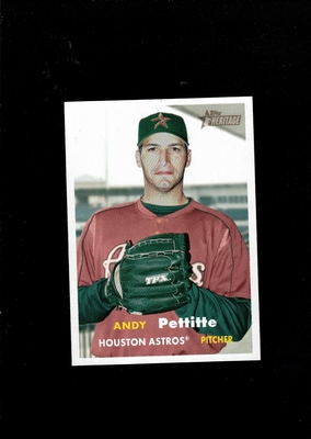 2006 Topps Heritage #104 Andy Pettitte HOUSTON ASTROS MINT